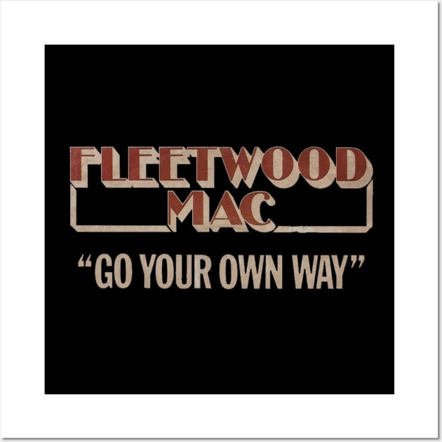 vintage fleetwood mac Wall Art by the art origami